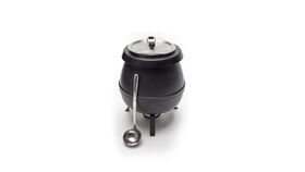 Image of a 11 Qt. Black Electric Serving Pot