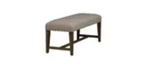 Image of a Camille Nailhead Upholstered Bench