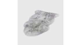 Image of a Grey/White Sheepskin