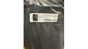 Image of a Black Truss Cover Fabric 12"x100'