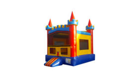 Image of a Primary Color Bounce House