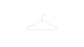 Image of a 18'' Wire Hangers (#24 Count)