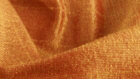 Image of a 108" Round Gold Polyester (4' Round Table)