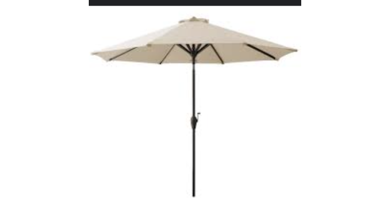 7' Ivory Umbrella : goodshuffle.com
