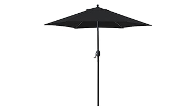 7' Black Umbrella : goodshuffle.com