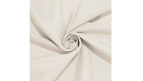 Image of a 108" Round Beige Polyester (4' Round Table)