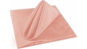 Image of a Rose Gold Polyester Napkin