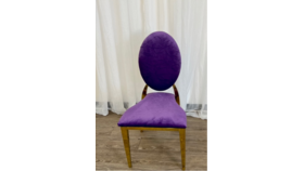 Image of a 24K Purple Dining Chair (DS)