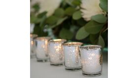 Image of a Silver votive cups