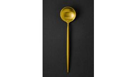 Image of a Modern dinner spoon (gold)