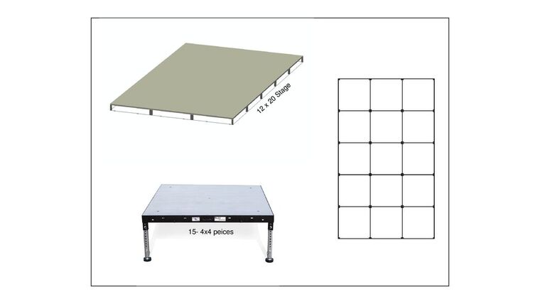 Stage 12x20 : goodshuffle.com