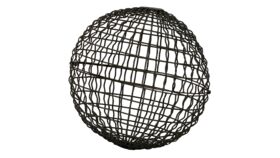 Image of a 30" D Rustic Metal Ball