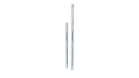 Image of a 28" Bistro Pole - Silver, Short