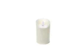 Image of a Candle - Pillar Faux Flame LED - SM 5" H x 3.25" dia.