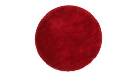 Image of a Rug - Shag Round, Red - LG 6'