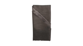 Image of a Napkin - Shantung, Pewter - 18"