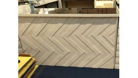 Image of a 4 ft Bar Front - Chevron