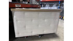 Image of a 6 ft  Bar Front - Tufted Linen
