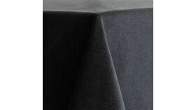 Image of a Black 16oz Velour Box Pleat Stage Skirt (8 in H x 17 ft W)