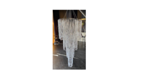 Image of a Acrylic Bead Chandelier Swag
