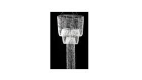 Image of a Acrylic bead Chandelier Arabella