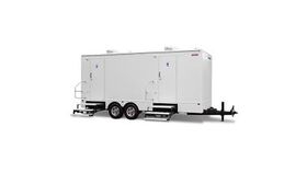 Image of a 2- Stall Restroom Trailer w/ADA Stall