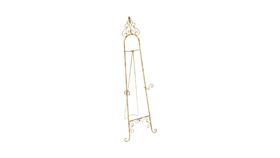 Image of a 53" Metal Antique Floor Easel (Gold)