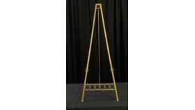 Image of a 53" Gold Floor Easel