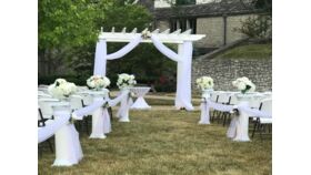 Image of a 10'x10' Pergola (white)