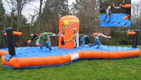 Image of a 4-Way Bungee Challenge Inflatable