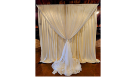 Image of a 10' x 12' Bell Backdrop