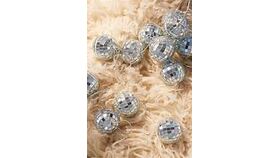 Image of a .5" Mini Disco Ball (Silver)