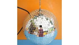 Image of a 2" Small Disco Ball (Silver)