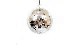Image of a 4" Disco Ball (Silver)