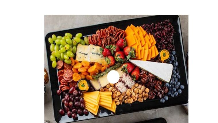 21"x13" Melamine Black Platter : goodshuffle.com