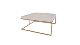 Image of a Gold & Marble Square Stand