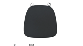 Image of a Accessories-ChairCushions-Black
