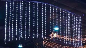 Image of a 48" Light Blue Winter Spray