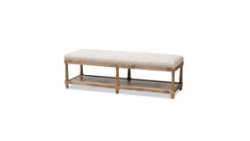 Image of a Beige Bench