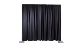 Image of a Black Drape 14' - Regular
