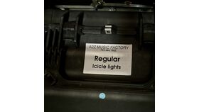 CLEAR ICICLE LIGHT STRANDS (BLACK BIN)(REGULAR ICICLE LIGHTS) A.K.A. "TWINKLE LIGHTS" image