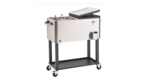 Image of a 80 QT Outdoor Rolling Cooler