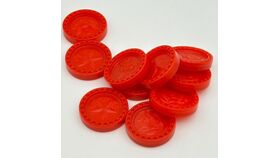 Image of a Connect 4 Red Coin