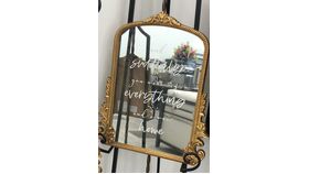 Image of a "You were my everything" Mirror