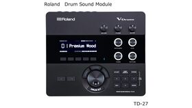 Image of a Roland TD-27 V-Drums Sound Source Module.