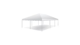 Image of a 20X40 WHITE FRAME TENT PACKAGE