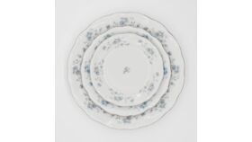 Image of a Blue Garland Butter Dish