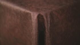 Image of a 90 X 90 Leather Brown