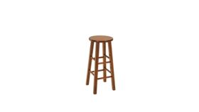 Image of a Bar Stool: Mahogany