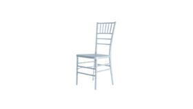 Image of a Chiavari Chair: White Resin